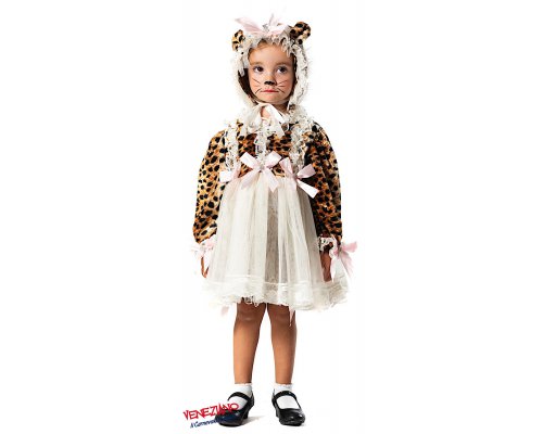 Costume di carnevale GHEPARDINA NEONATA